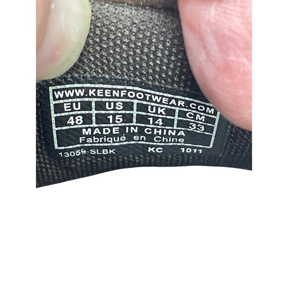 Keen Cush Mens Brown leather casual walk shoes sneakers sz 15 SKU 9605 - Picture 6 of 16